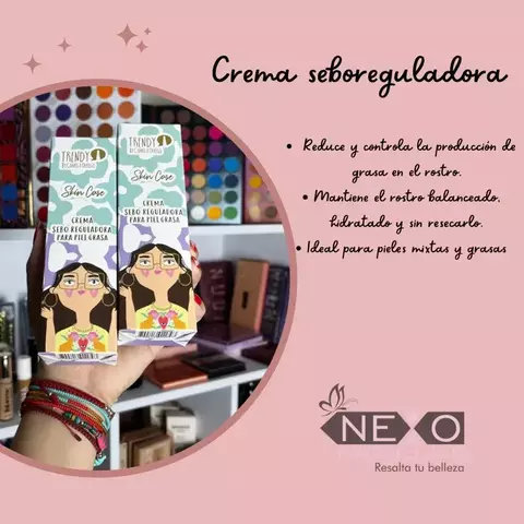 Crema Seboreguladora Trendy