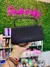 Bolso Fiestero Negro Plateado