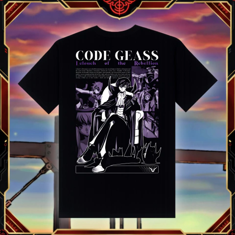 Camiseta Anime Code Geass Lelouch 3 - comprar online