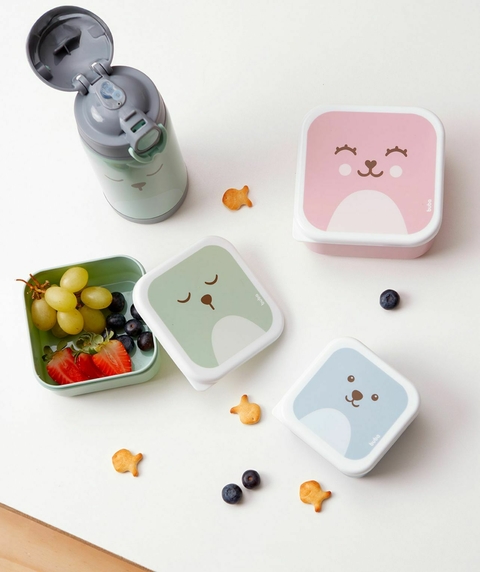 Kit 3 potes marmitinha BUBA