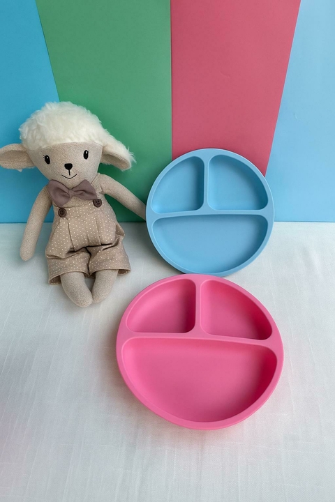 Prato de silicone
