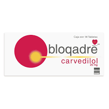 CARVEDILOL 25MG 14 TABLETAS