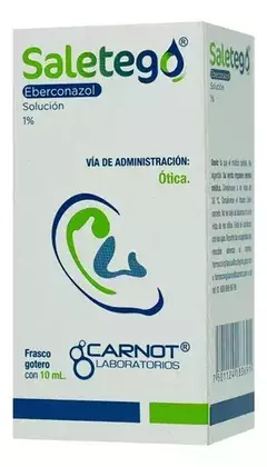 EBERCONAZOL 1% GOTAS OTICAS