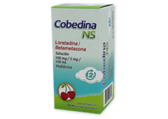LORATADINA/BETAMETASONA SUSPENSION 100MG/5MG/100ML/60 ML