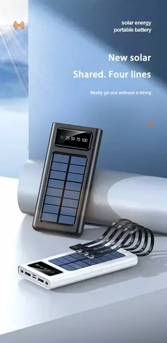 Banco de energía Solar de 500000mAh en internet