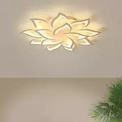 Luz de techo Led para sala de estar, dormitorio, lámpara de techo acrílica mod - comprar en línea