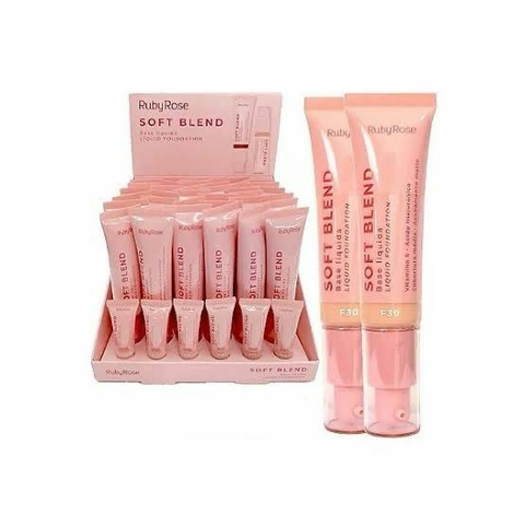 Base Liquida Soft Blend - Ruby Rose - HBM301 - Box c/36 Uni - comprar online