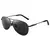 Óculos de sol estilo aviador com armação metálica, lentes polarizadas que se adaptam à luz e visão noturna. Ideal para dirigir com estilo e segurança, dia e noite. na internet