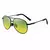 Óculos de sol estilo aviador com armação metálica, lentes polarizadas que se adaptam à luz e visão noturna. Ideal para dirigir com estilo e segurança, dia e noite. - comprar online