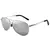 Óculos de sol estilo aviador com armação metálica, lentes polarizadas que se adaptam à luz e visão noturna. Ideal para dirigir com estilo e segurança, dia e noite.