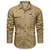 camisa casual masculina (manga longa) - loja online
