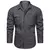 camisa casual masculina (manga longa) - Tribo do alfa