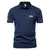 Camiseta gola polo com bordado - comprar online