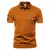 Camiseta gola polo com bordado