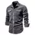 Camisa masculina , estilo casual e elegante. Ideal para o outono, com caimento fino e toque macio. Perfeita para quem valoriza conforto e estilo. na internet