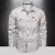 camisa casual masculina (manga longa) - Tribo do alfa