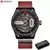 Relógio Curren de luxo com design esportivo e pulseira de couro. Estilo militar, resistente e elegante para o homem moderno. - comprar online