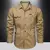 camisa casual masculina (manga longa)