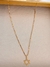 Cordão tijolinho maciça 2.83g 60cm + pingente Estrela de Davi 0.40g - OURO 18k - comprar online
