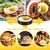 Anel de ovo com alça de silicone anel de ovo para fritar ovos antiaderente anel - Sushine shop
