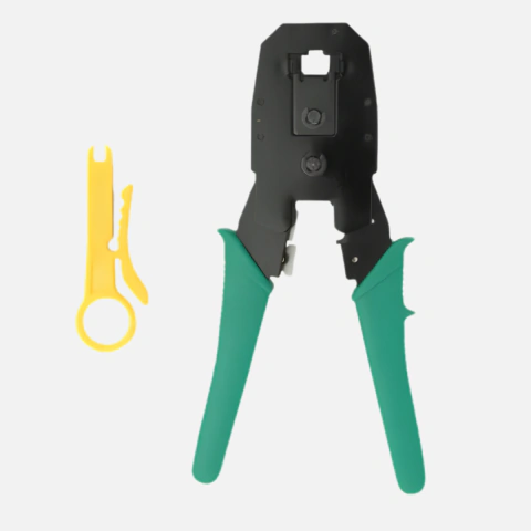PINZA CRIMPEADORA RJ45 - RJ11 - RJ9 + PELACABLE