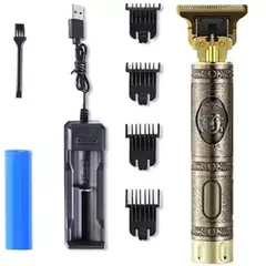 Máquina de Cortar Cabelo T9 Profissional Elétrica Recarregável | Aparador Masculino - comprar online