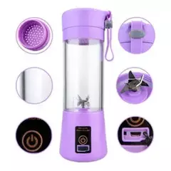 Mini Liquidificador Portátil com Ejeção Automática de Polpa – 380ml - Stella Shop Oficial
