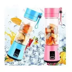 Imagem do Mini Liquidificador Portátil com Ejeção Automática de Polpa – 380ml