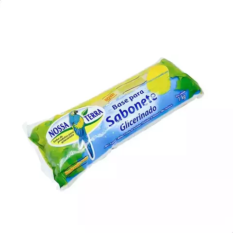 1kg De Base Glicerinada Para Sabonete Transparente Nossa Terra