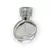 Vidro Perfume Lua 30ml com Válvula Spray Luxo com Sobretampa Coroa na internet