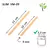 Pavio de Madeira VM-09 Slim – Pacote com 10 unidades - comprar online