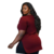 Imagem do Kit 3 Blusa Feminina Longa Camiseta V Tapa Bumbum Plus Size Vest Legging Moderna