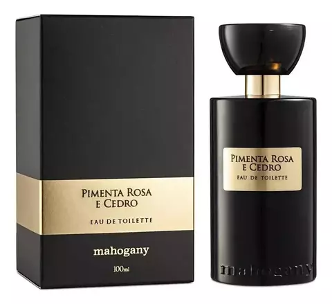 Mahogany - Pimenta Rosa e Cedro Colonia 100ml