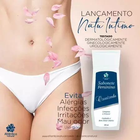 Sabonete Natu Intímo Ozonizado 250ml