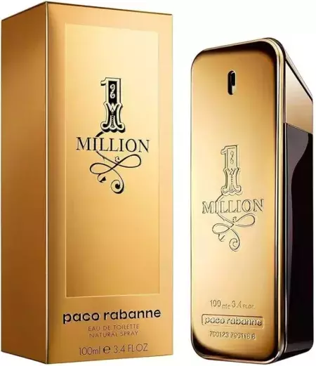 One Million Paco Rabanne Perfume Masculino Eau de Toilette - 100m