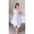 Vestido lastex manga bufante, moda evangélica blogueira princesa