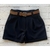 Short Feminino Alfaiataria Social com Cinto Cintura Alta - comprar online