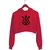 Cropped Moletom Timão Blusa Feminina Promoção