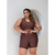 Conjunto Academia Fitness Feminino Plus Size – Cintura Alta, Super Elástico, Exclusiva Moda Premium - comprar online