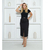 Saia Midi Alfataria Com Cinto Con Fenda Bolso Lateral Moda Evangelica Festa - comprar online