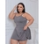 Imagem do Conjunto short saia e top do slim ao plus size M ao G3 dança academia treino saia com short