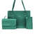 KIT 3 bolsa feminina em varias cores disponiveis barato promocao para uso dia a dia - DropMix Store