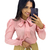 Blusa Feminina Moda Casual Manga Longa