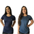 Kit 2 Blusa Academia Feminina Long Line Dry Fit Camiseta Sobre Legging - comprar online