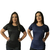 Kit 2 Blusa Academia Feminina Long Line Dry Fit Camiseta Sobre Legging - loja online