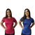 Kit 2 Blusa Academia Feminina Long Line Dry Fit Camiseta Sobre Legging na internet