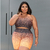 Conjunto Academia Fitness Feminino Plus Size – Cintura Alta, Super Elástico, Exclusiva Moda Premium