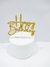 Topo de Bolo “Happy birthday” 3D Elegância em camadas para deixar seu bolo ainda mais especial!