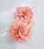 Flor de papel na cor rose, ideal para decoração de bolos, decorações e outros