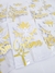 Topo de bolo crisma em papel, Ideal para decorar festas religiosas, esse item une sofisticação e espiritualidade, sendo perfeito para tornar a ocasião ainda mais memorável.
